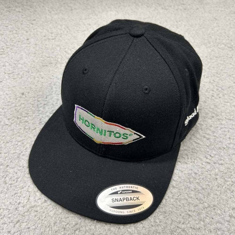 Hornitos Tequila Hat Snapback Yupoong Classics Black Embroidered Liquor Cap
